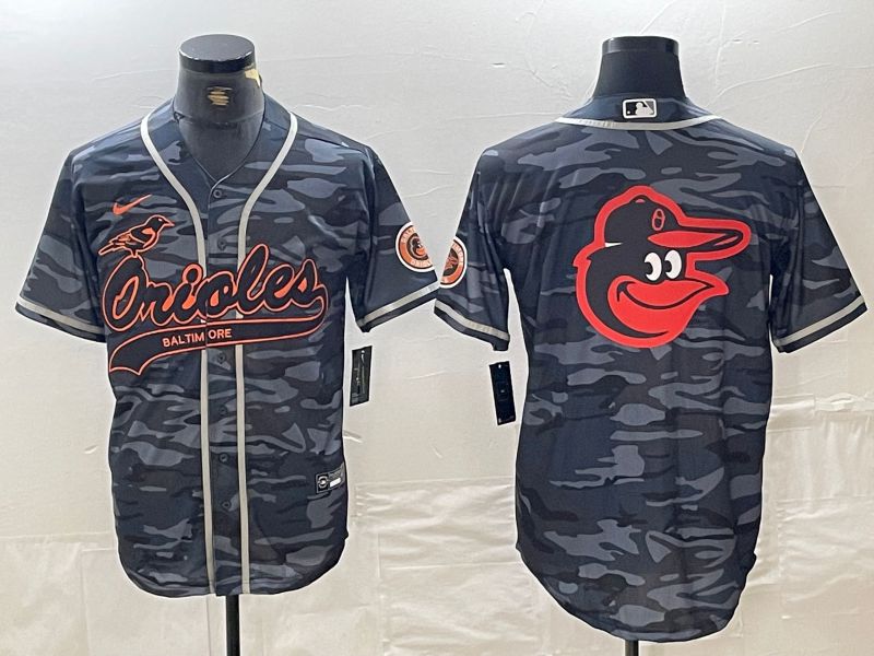 Men Baltimore Orioles Blank Camo Jointly 2024 Nike MLB Jersey style 7->baltimore orioles->MLB Jersey